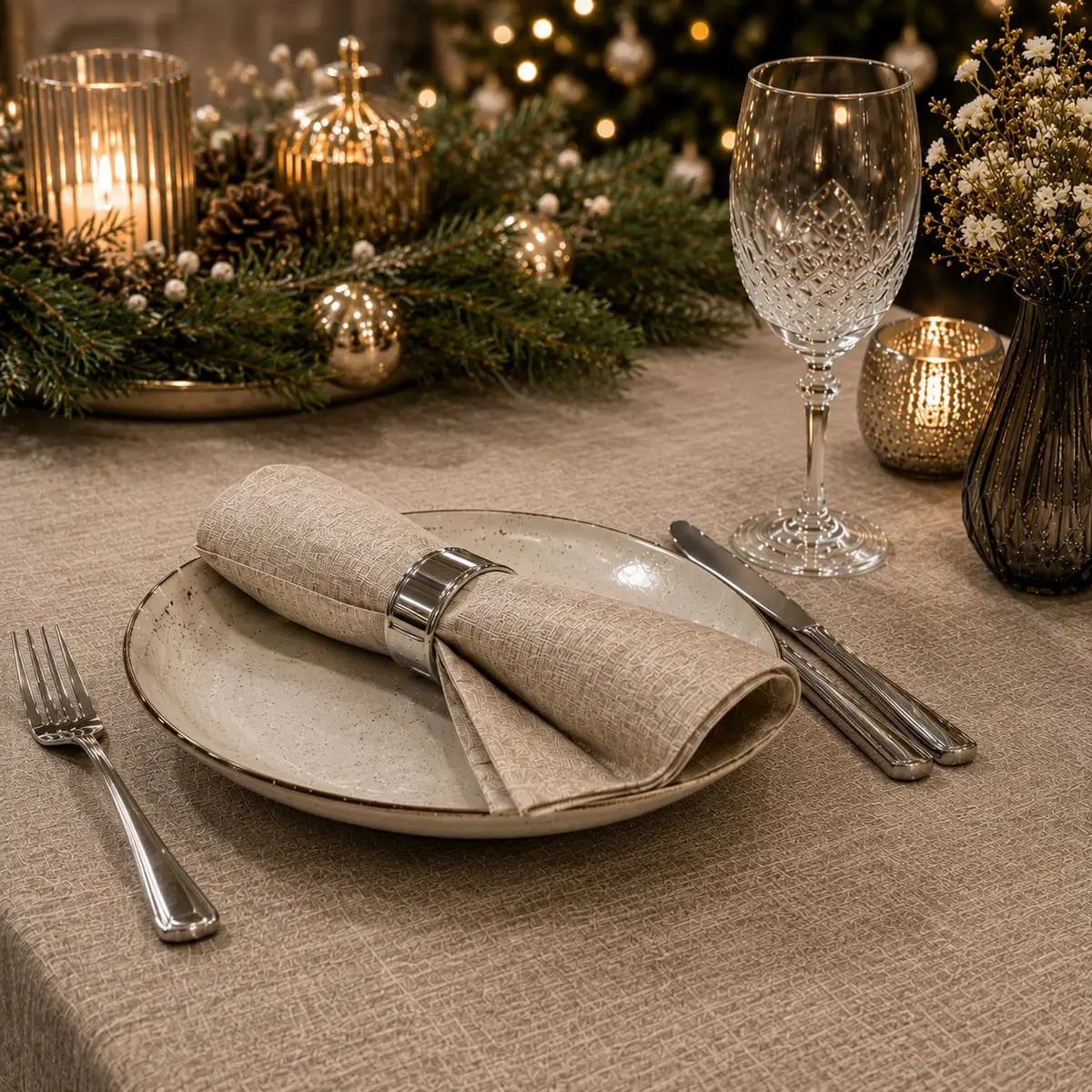 Serviette-de-table - Cuisine Inspire